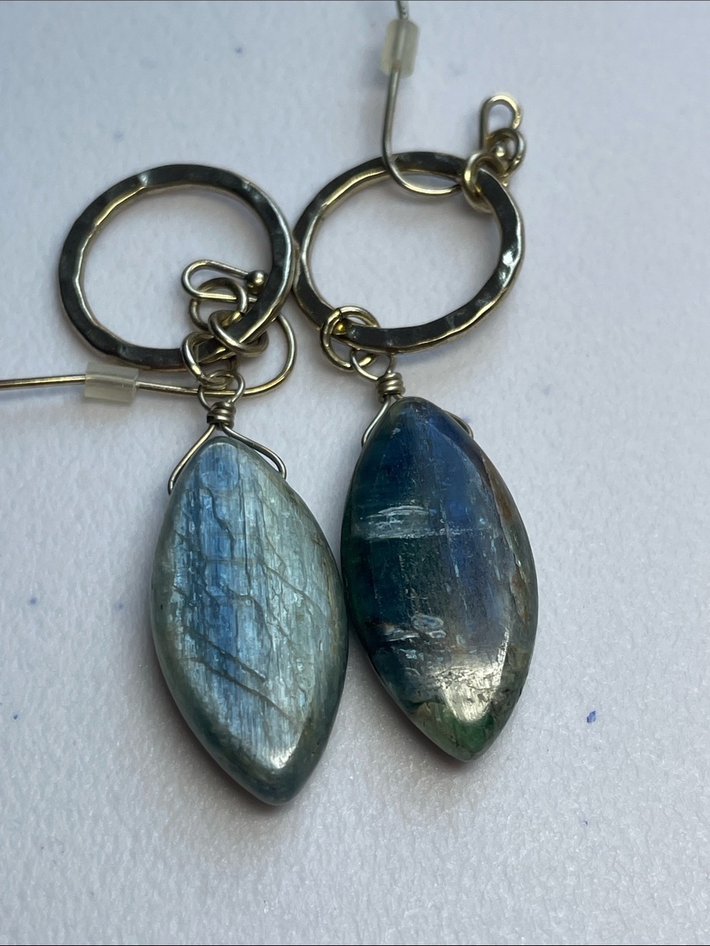 Kyanite earrings from Coldwater Creek